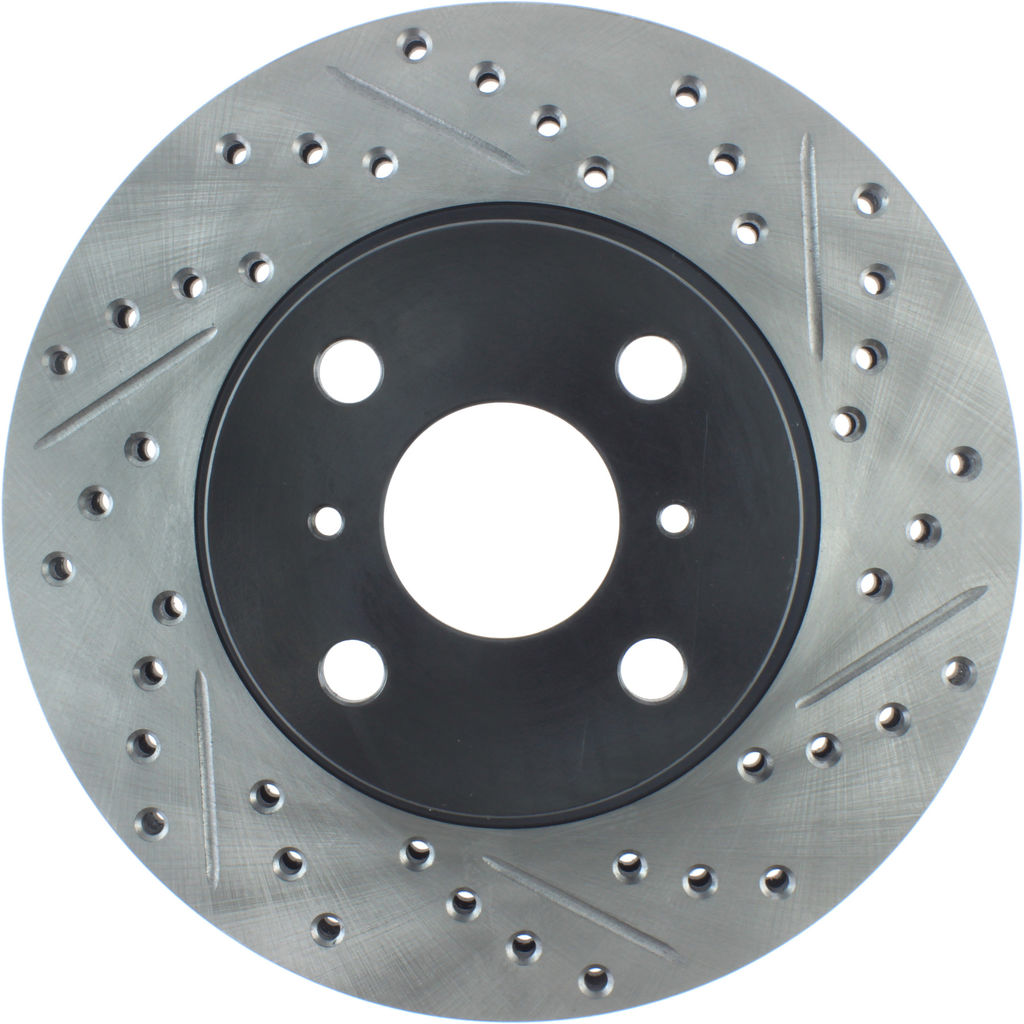Stoptech 127.44119R - Sport Drilled and Slotted Brake Rotor