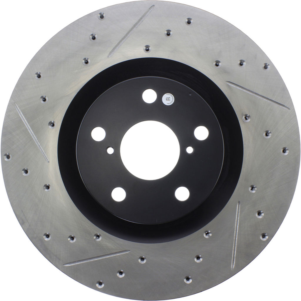Stoptech 127.44171R - Sport Drilled and Slotted Brake Rotor
