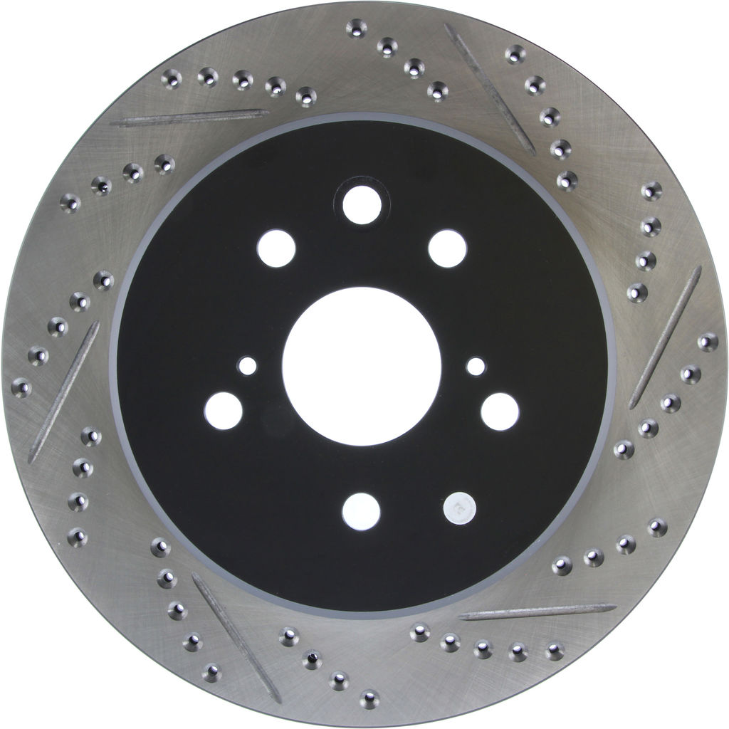 Stoptech 127.44189L - Sport Drilled and Slotted Brake Rotor