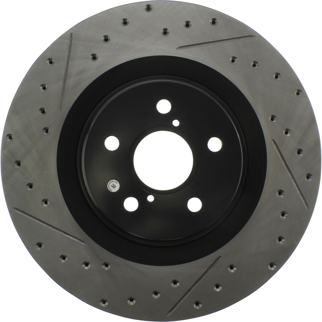 Stoptech 127.44205R - Sport Drilled and Slotted Brake Rotor
