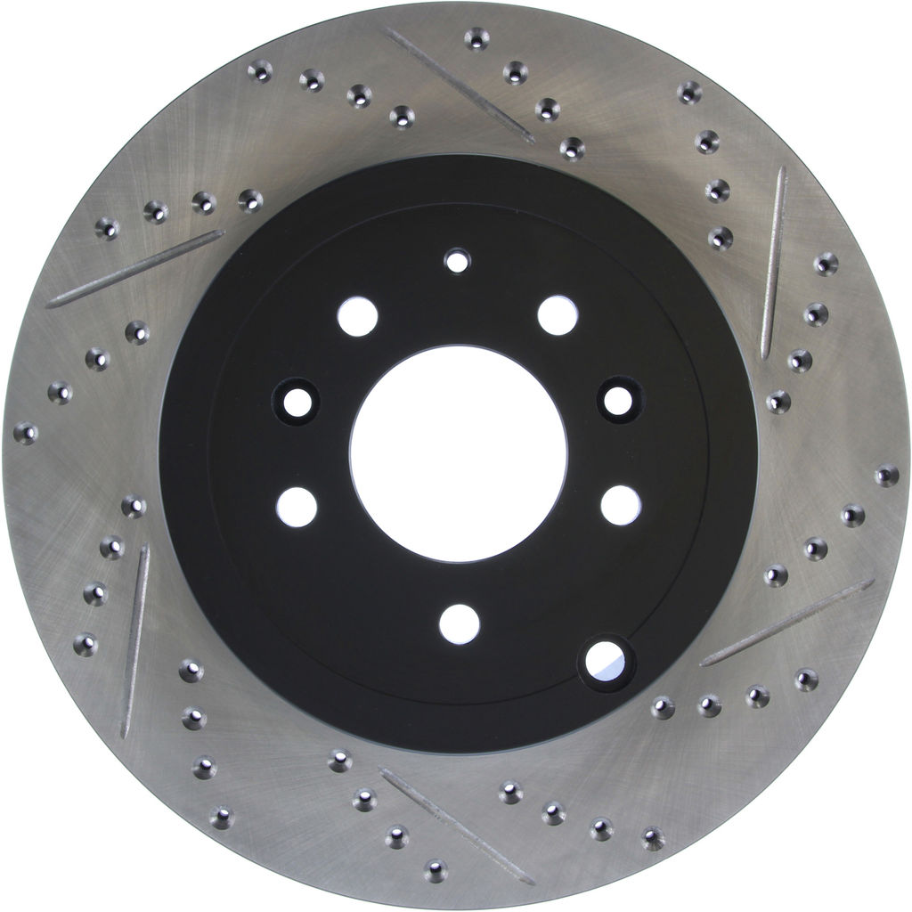 Stoptech 127.45079L - Sport Drilled and Slotted Brake Rotor