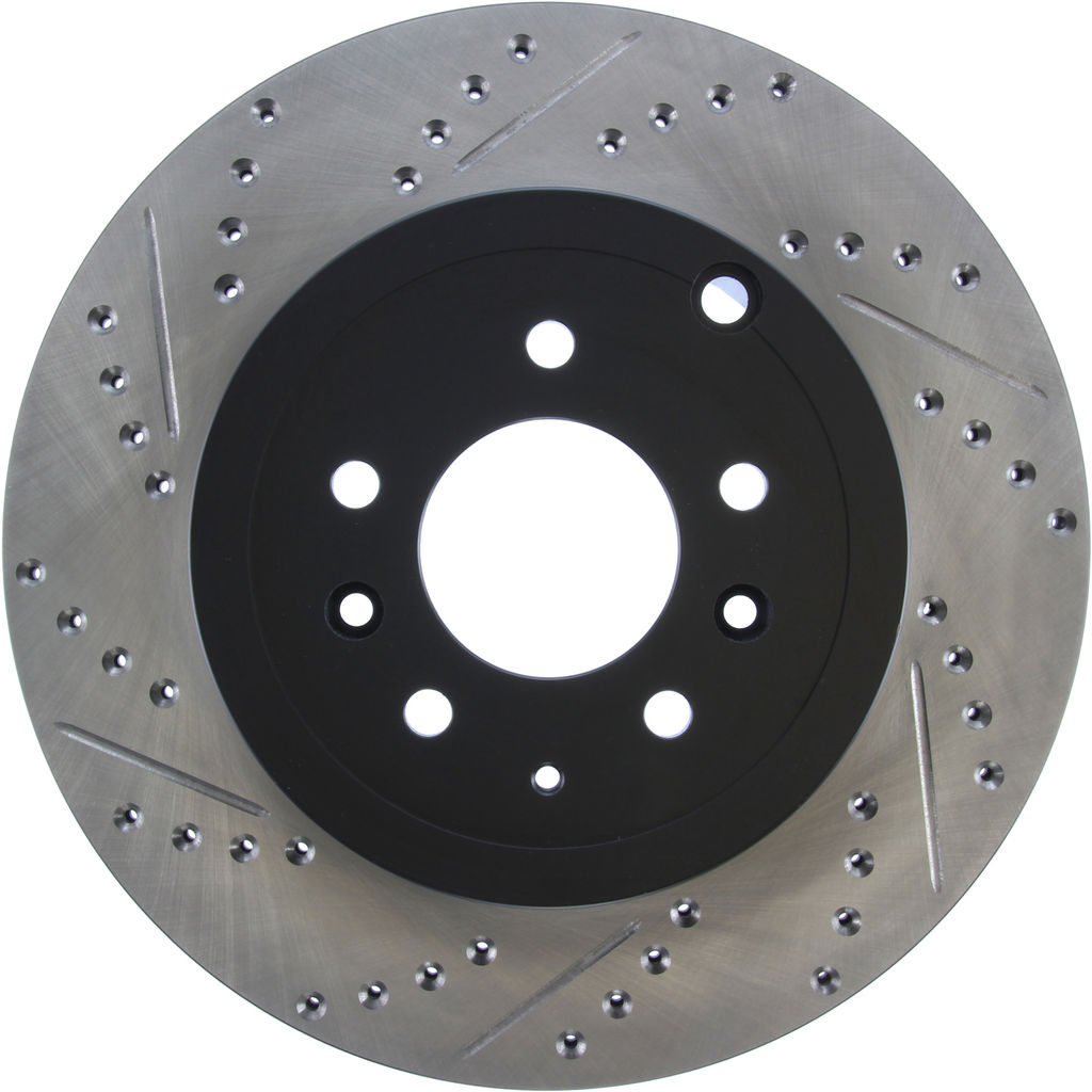 Stoptech 127.45079R - Sport Drilled and Slotted Brake Rotor