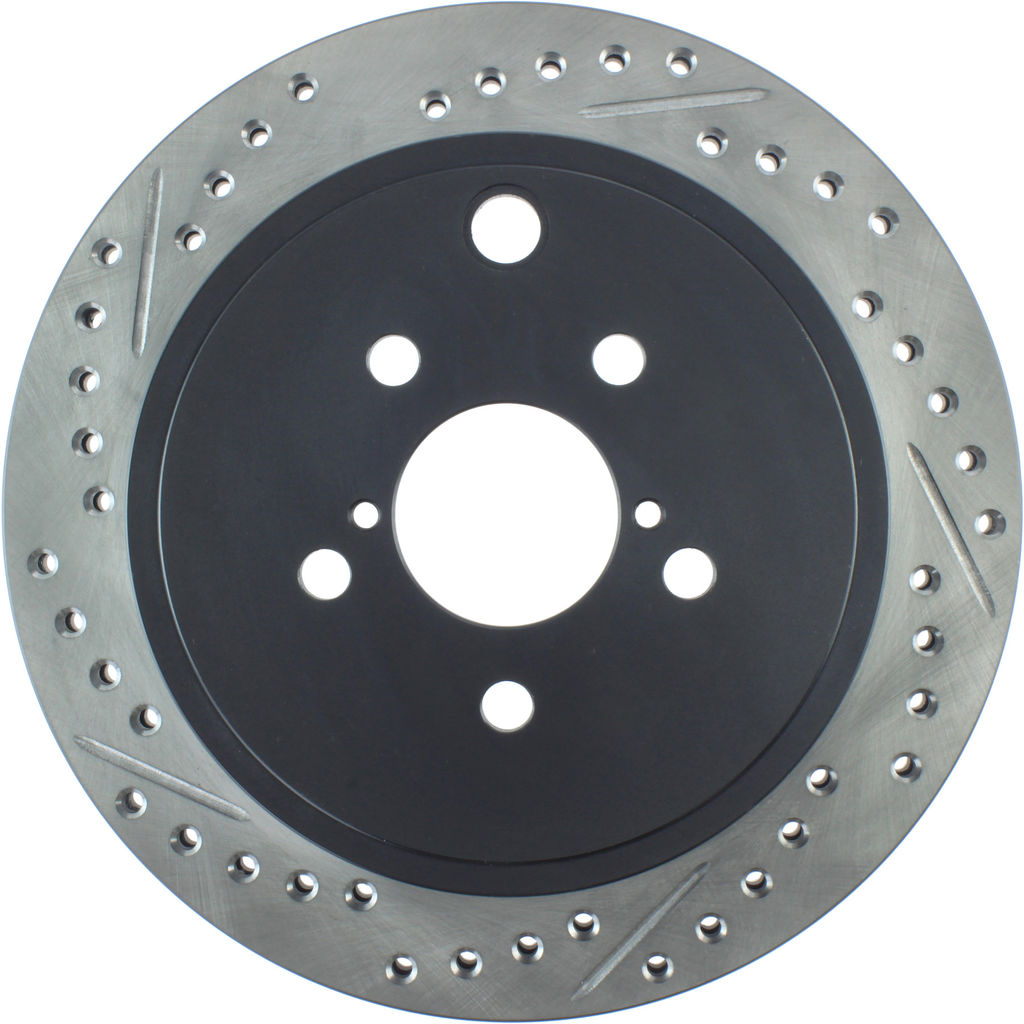 Stoptech 127.47031R - Sport Drilled and Slotted Brake Rotor