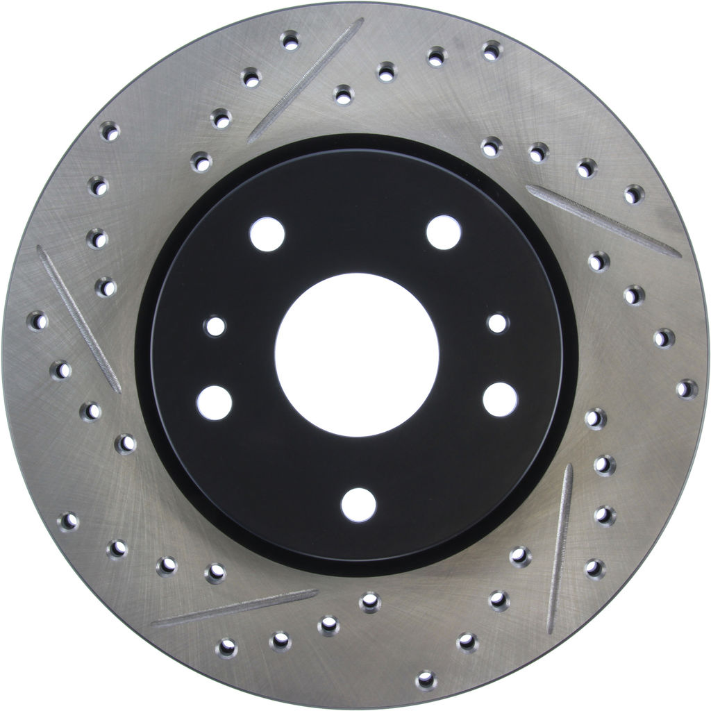 Stoptech 127.48012R - Sport Drilled and Slotted Brake Rotor