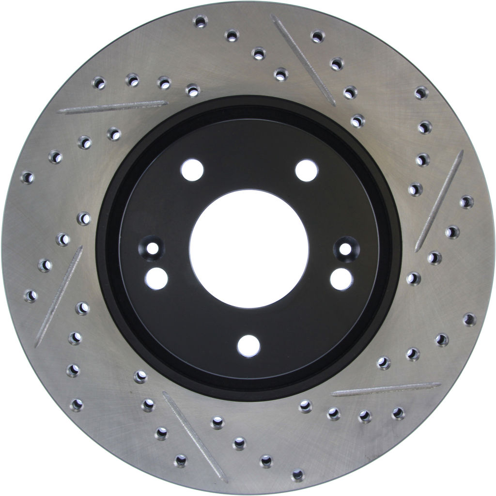 Stoptech 127.51020L - Sport Drilled and Slotted Brake Rotor