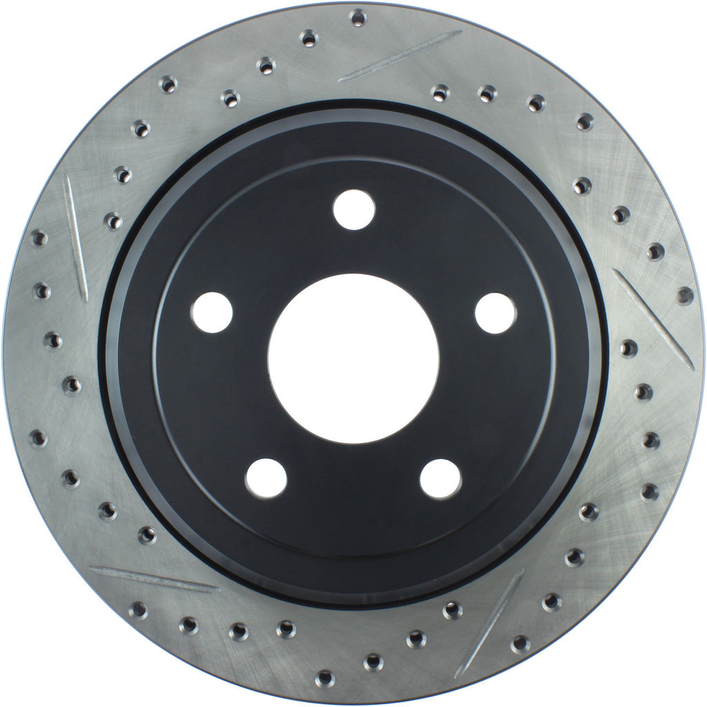 Stoptech 127.58007R - Sport Drilled and Slotted Brake Rotor