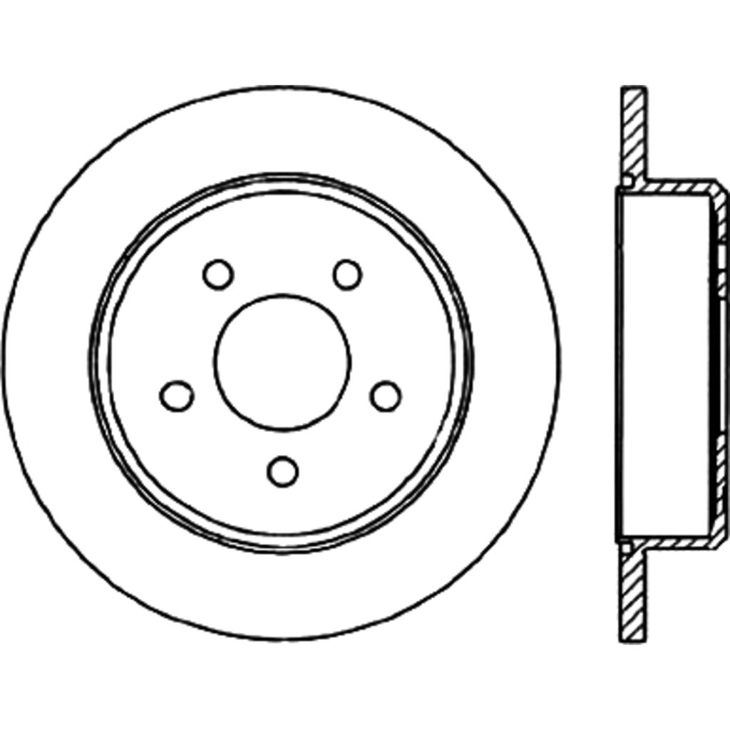 Sport Drilled and Slotted Brake Rotor