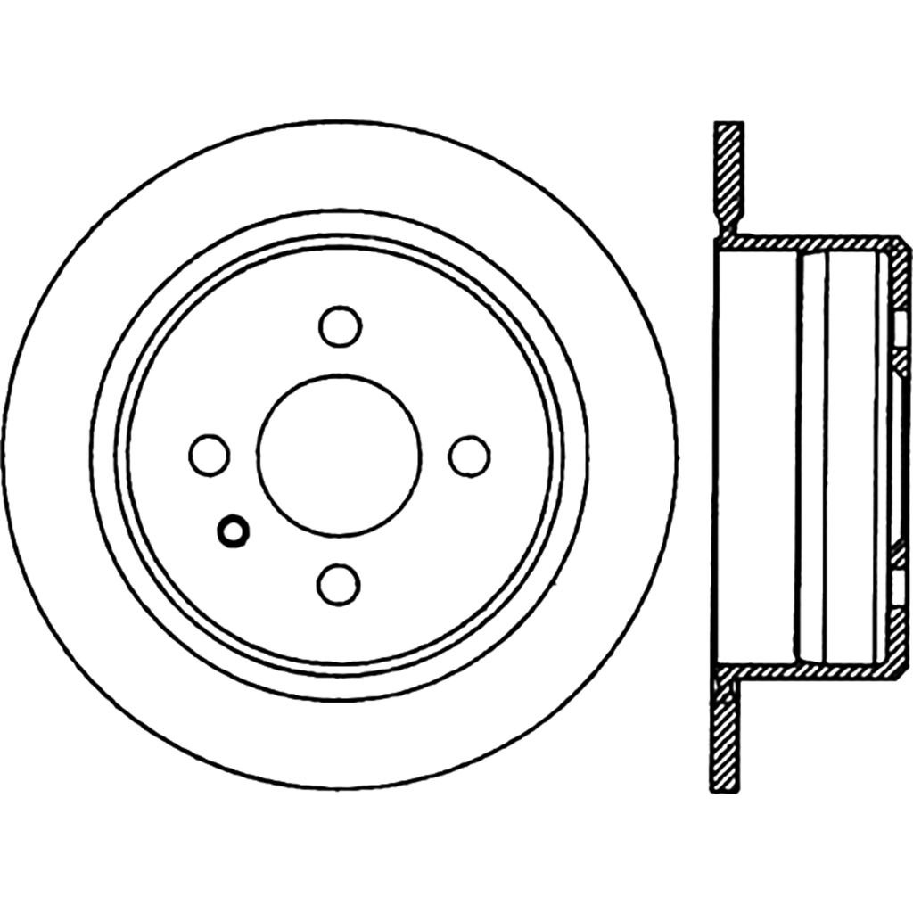 Sport Drilled and Slotted Brake Rotor