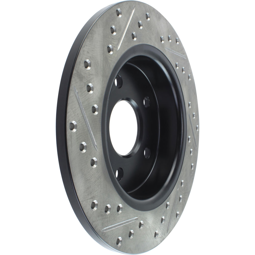 Stoptech 127.61099L - Sport Drilled and Slotted Brake Rotor