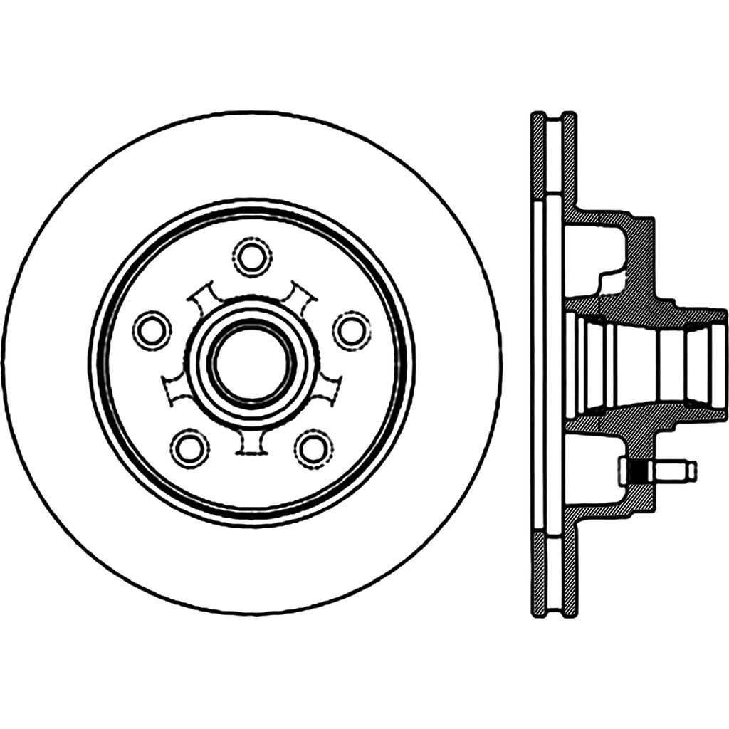 Sport Drilled and Slotted Brake Rotor