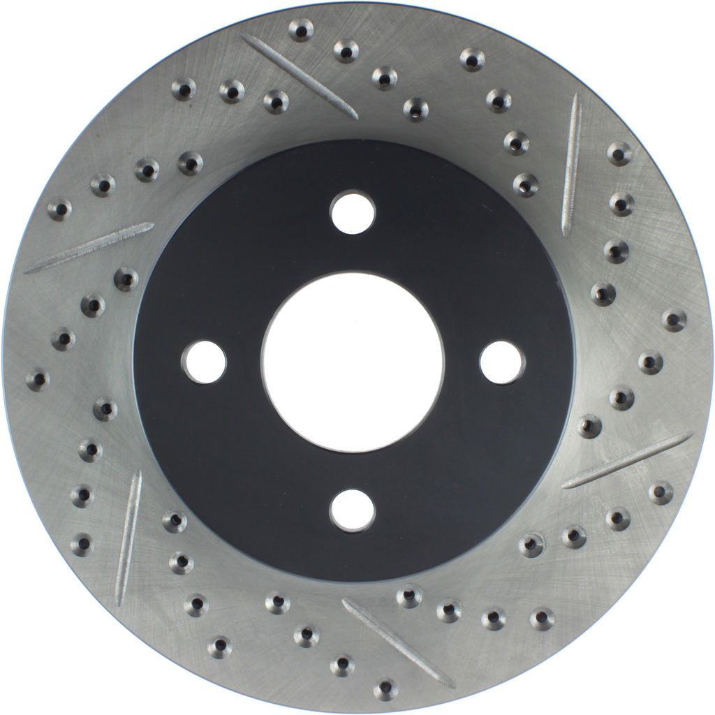 Stoptech 127.62072L - Sport Drilled and Slotted Brake Rotor