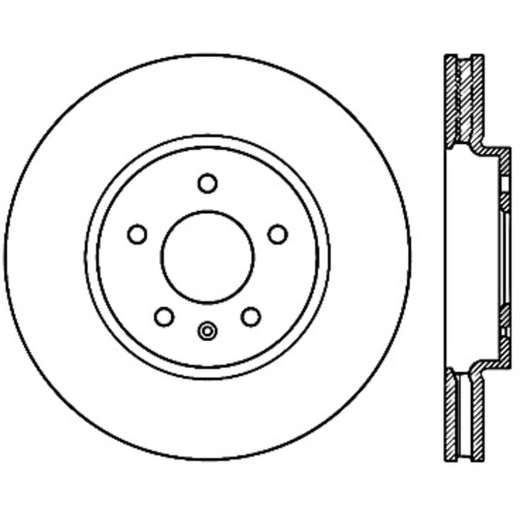 Sport Drilled and Slotted Brake Rotor