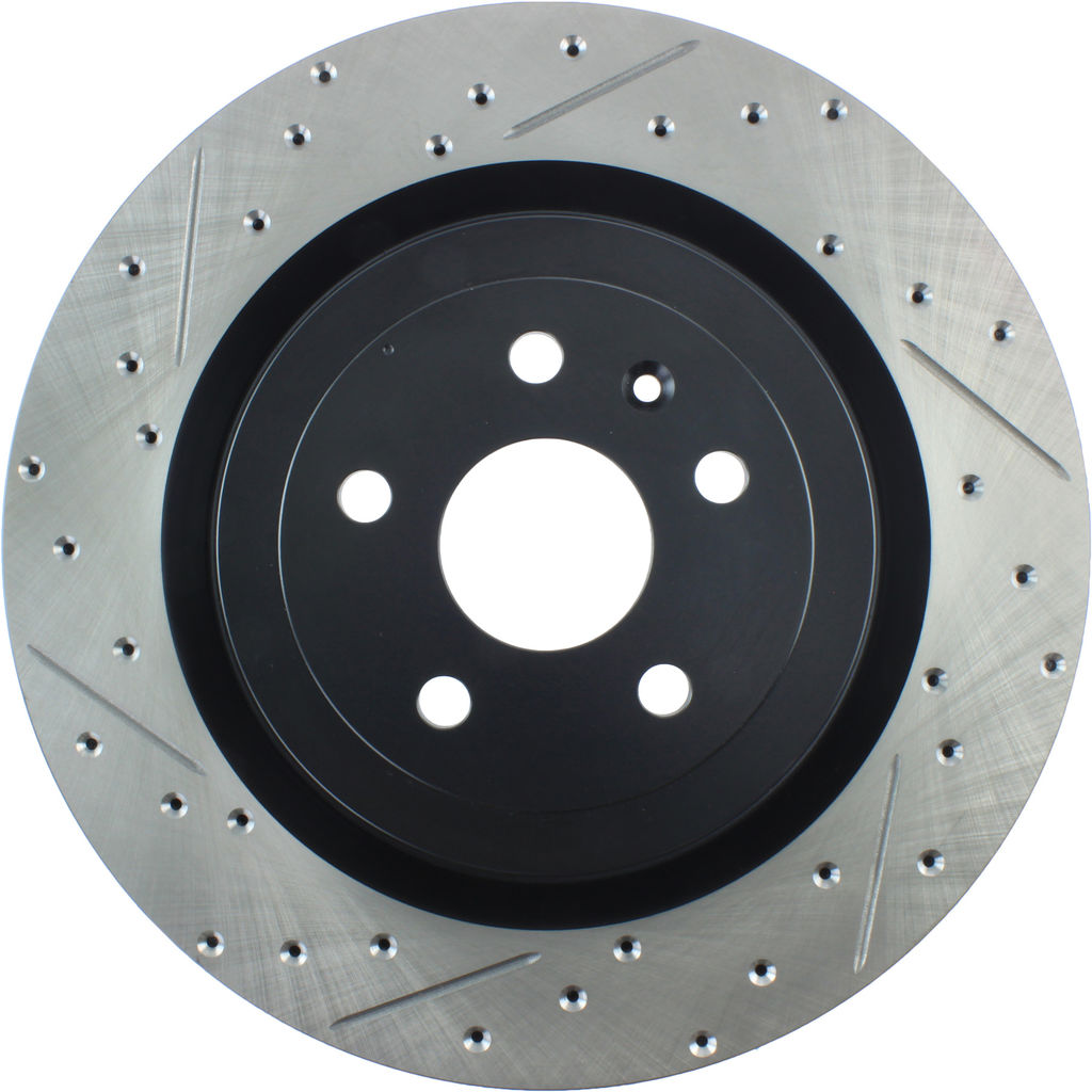 Stoptech 127.62119R - Sport Drilled and Slotted Brake Rotor
