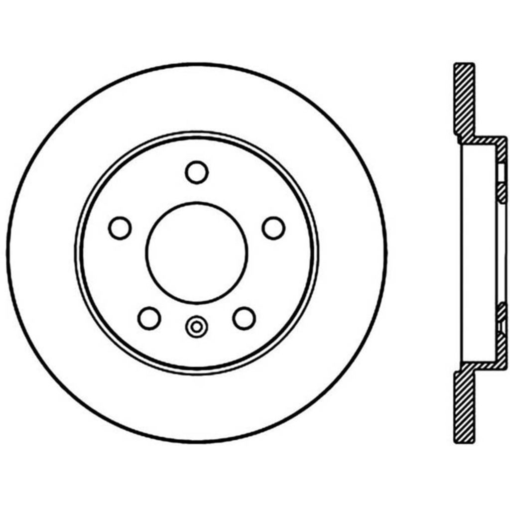 Sport Drilled and Slotted Brake Rotor