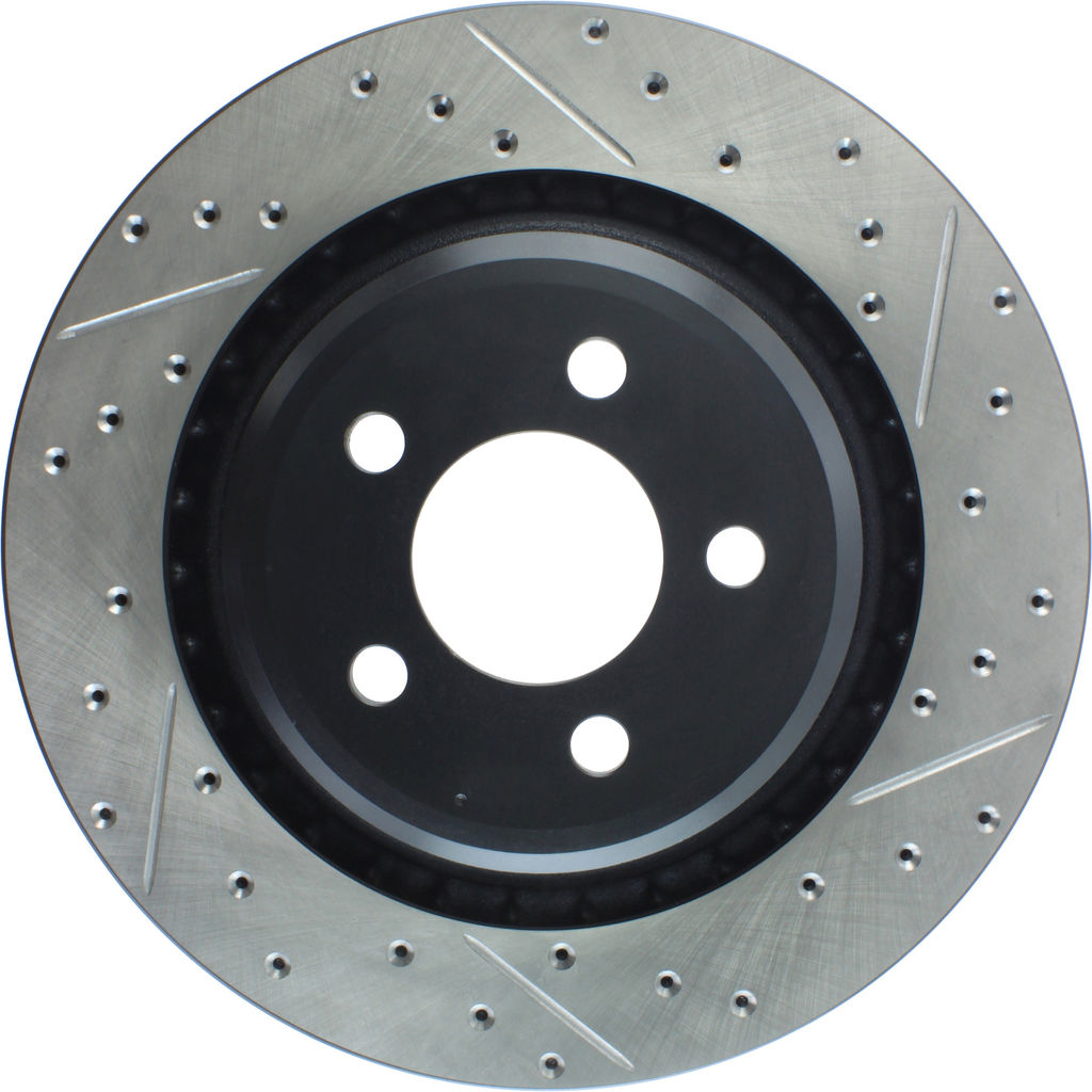 Stoptech 127.63064L - Sport Drilled And Slotted Rotor