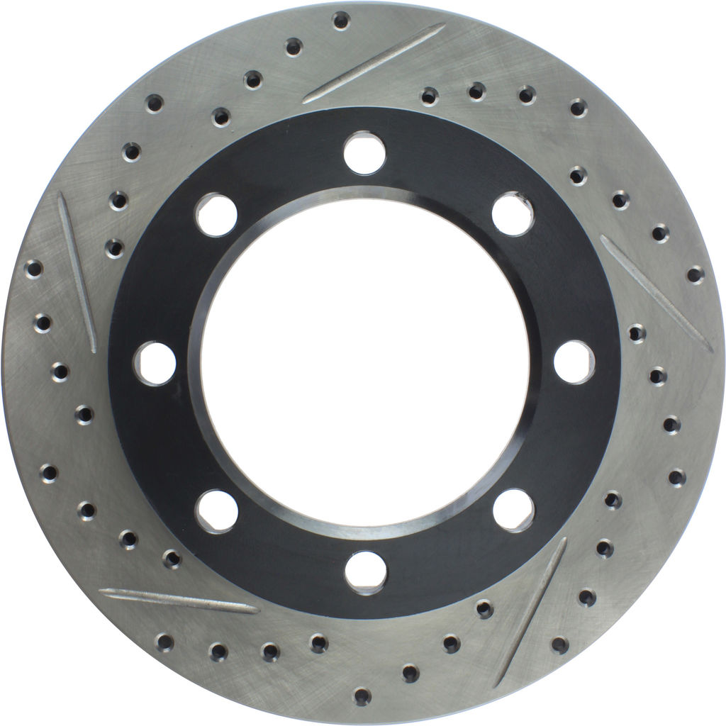 Stoptech 127.65012R - Sport Drilled and Slotted Brake Rotor