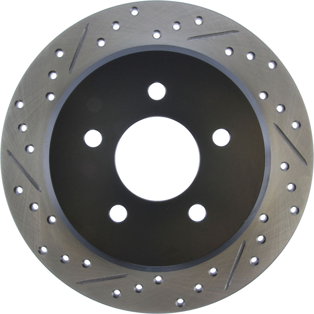 Stoptech 127.65052R - Sport Drilled and Slotted Brake Rotor