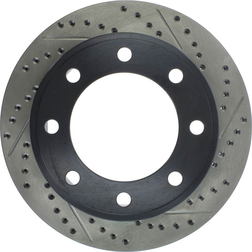 Stoptech 127.65071L - Sport Drilled and Slotted Brake Rotor