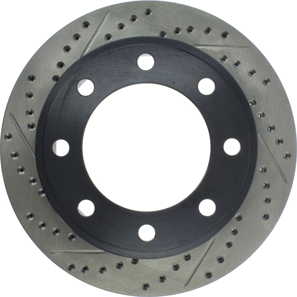 Stoptech 127.65071R - Sport Drilled and Slotted Brake Rotor