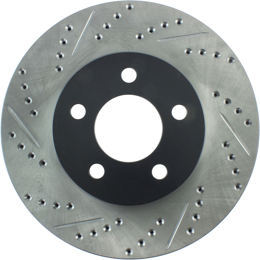 Stoptech 127.65082R - Sport Drilled and Slotted Brake Rotor