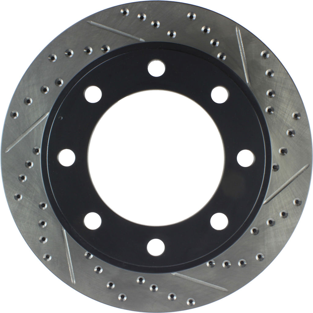 Stoptech 127.65086L - Sport Drilled and Slotted Brake Rotor