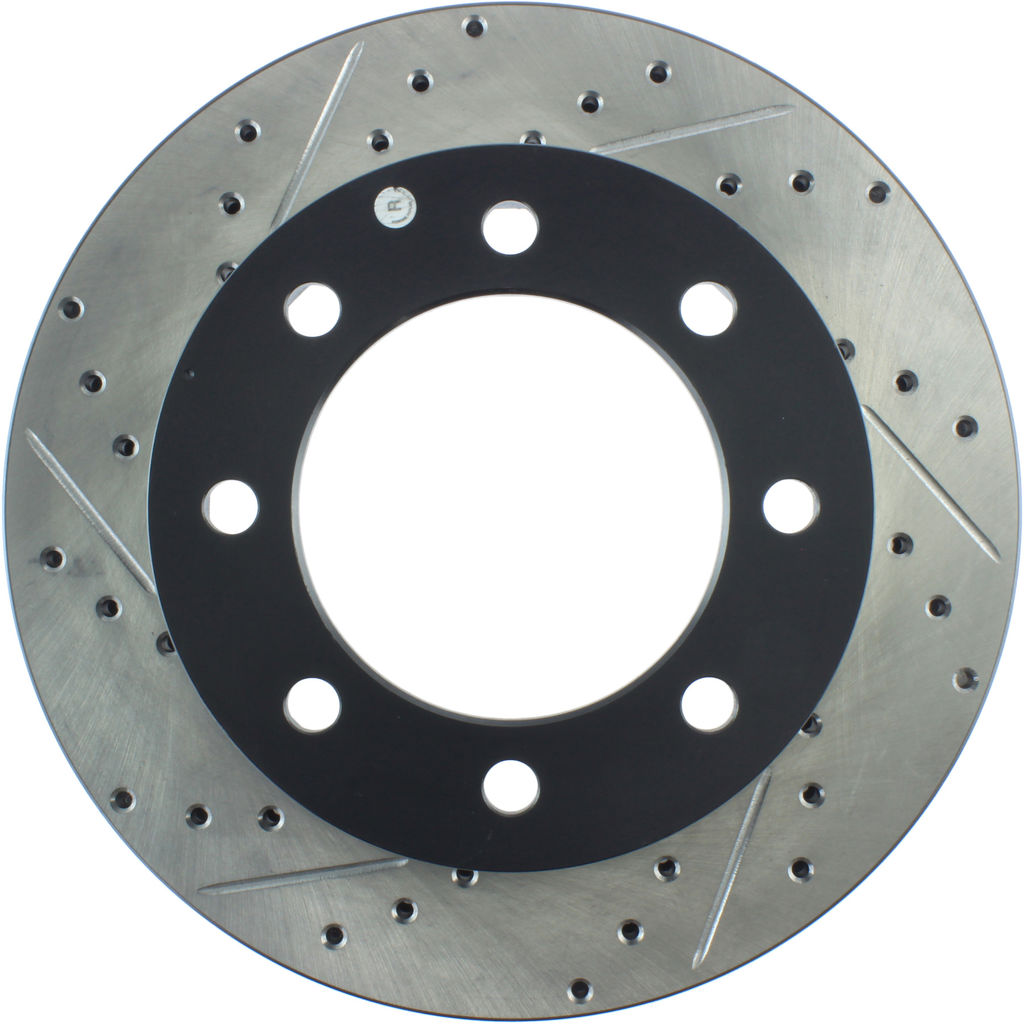Stoptech 127.65112R - Sport Drilled and Slotted Brake Rotor