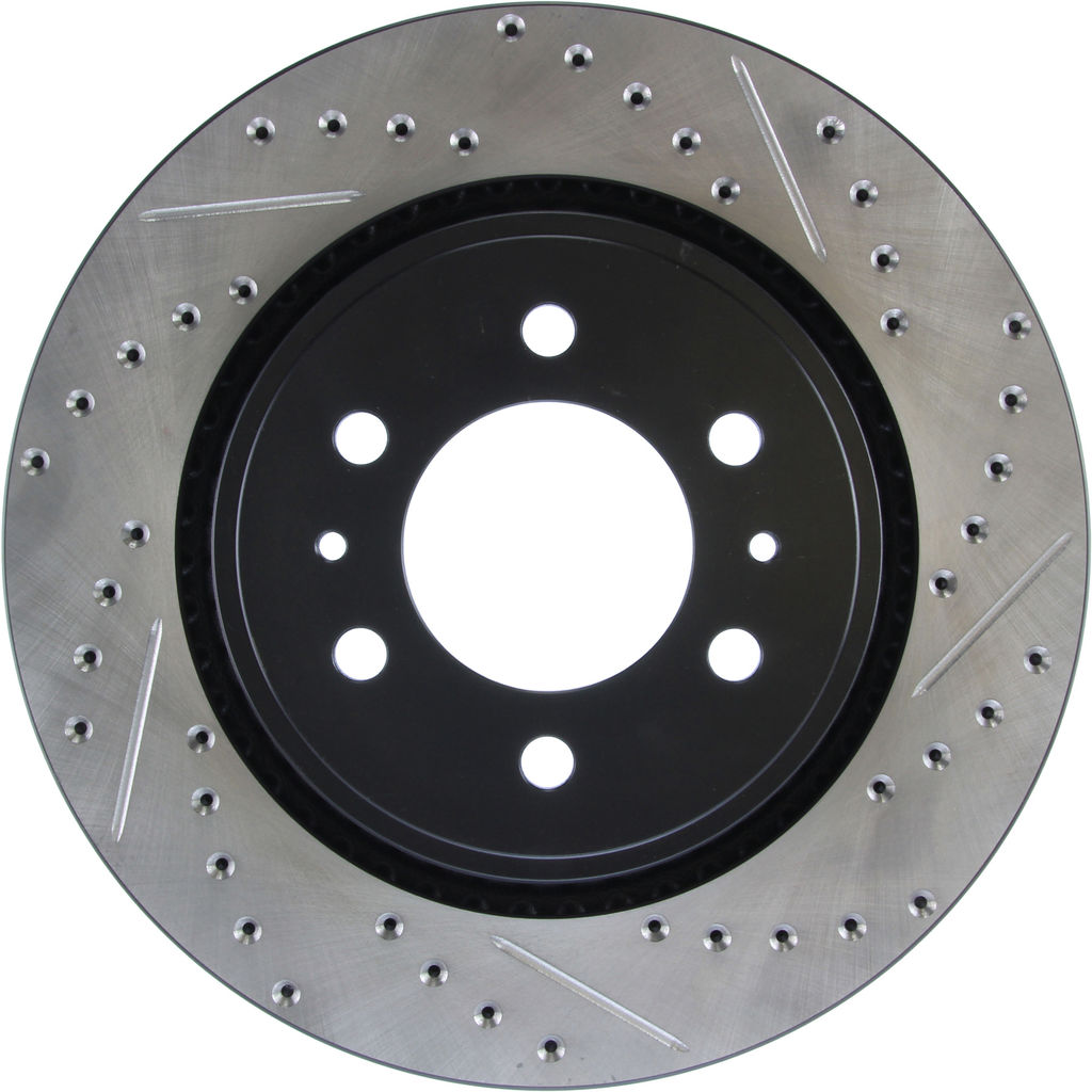Stoptech 127.65119L - Sport Drilled and Slotted Brake Rotor
