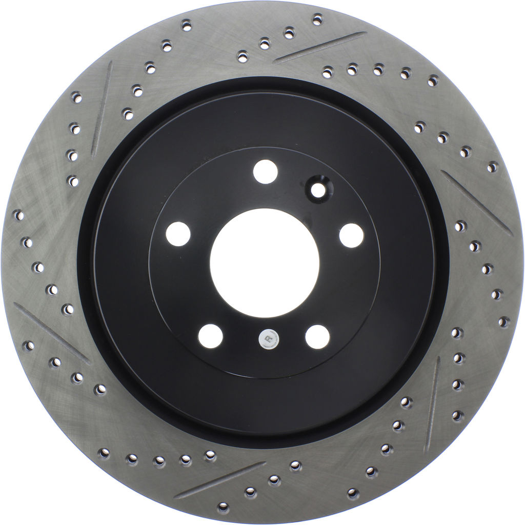 Stoptech 127.65137R - Sport Drilled and Slotted Brake Rotor
