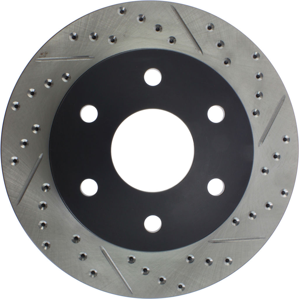 Stoptech 127.66040L - Sport Drilled and Slotted Brake Rotor