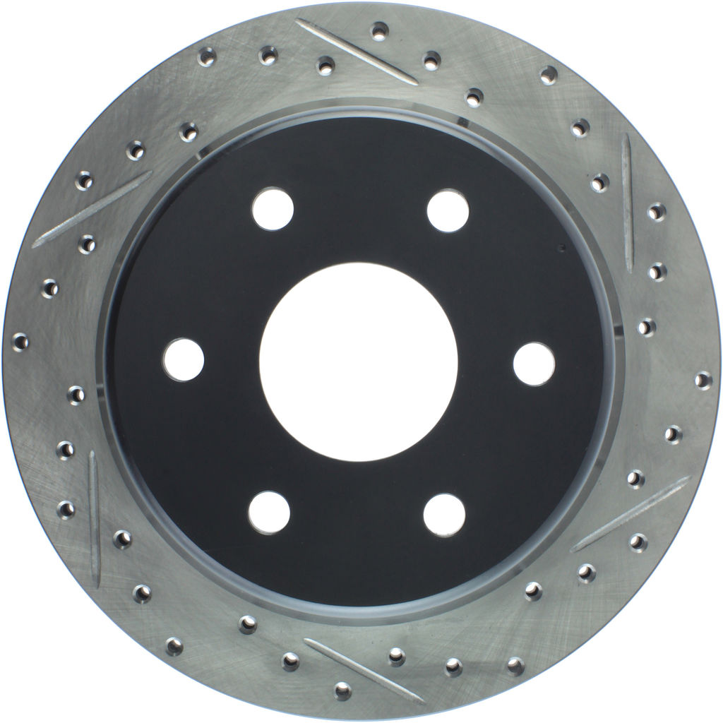 Stoptech 127.66041L - Sport Drilled and Slotted Brake Rotor