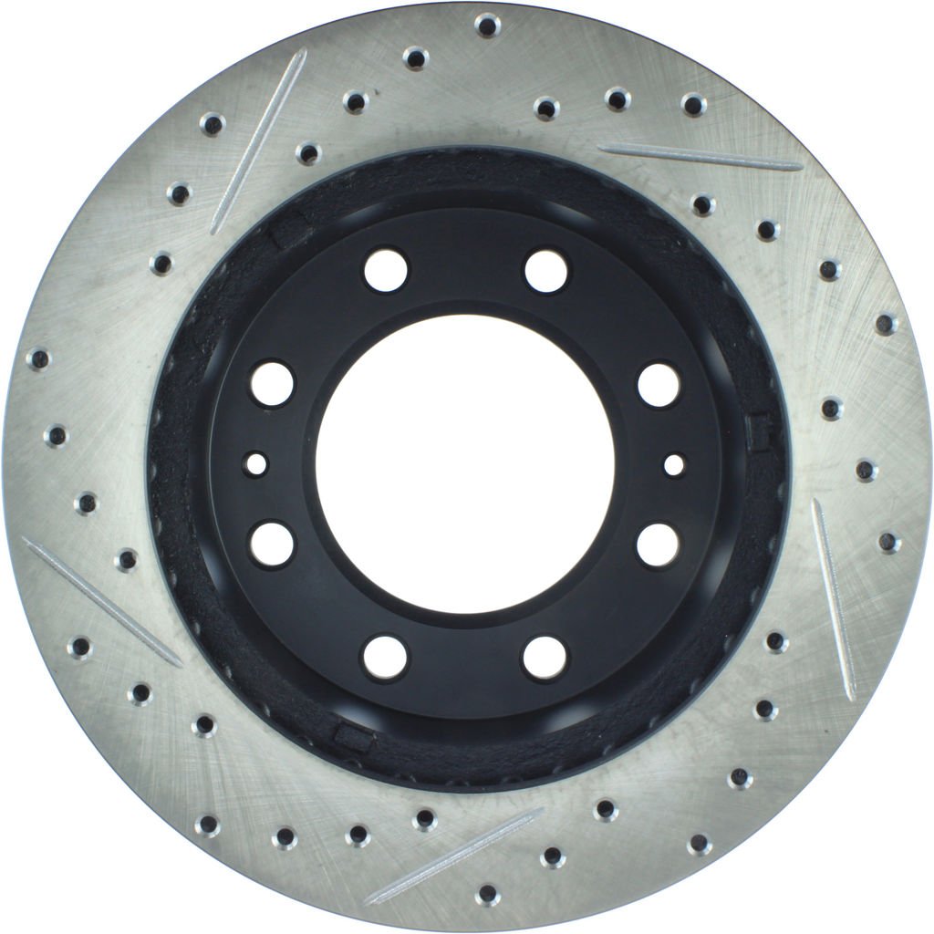 Stoptech 127.66042L - Sport Drilled and Slotted Brake Rotor