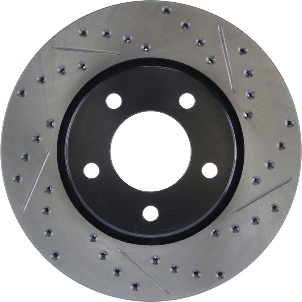 Stoptech 127.67049L - Sport Drilled and Slotted Brake Rotor