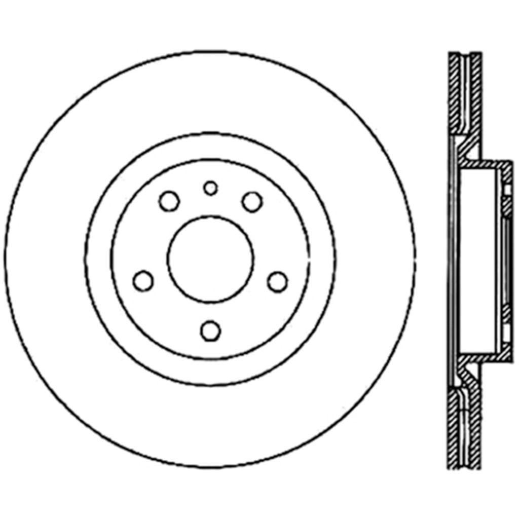 Sport Cross Drilled Brake Rotor