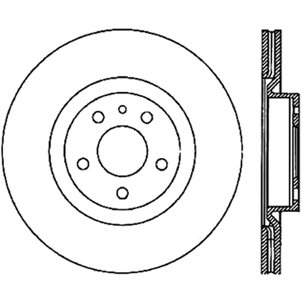 Sport Cross Drilled Brake Rotor
