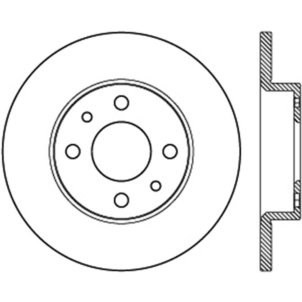 Sport Cross Drilled Brake Rotor