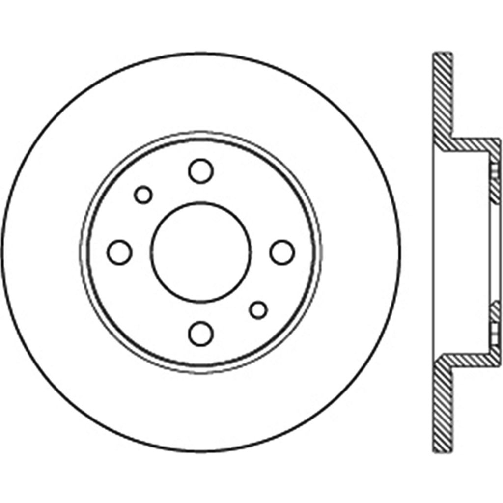 Sport Cross Drilled Brake Rotor