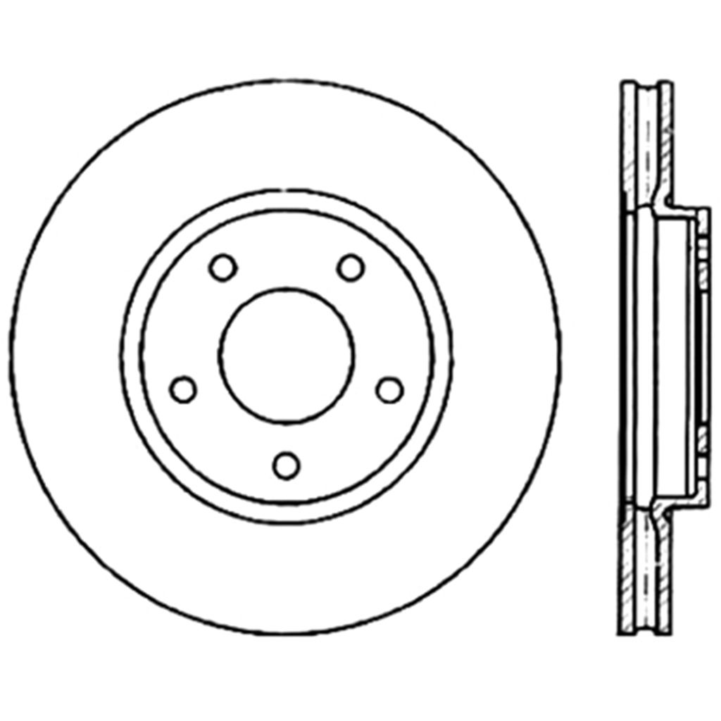 Sport Cross Drilled Brake Rotor