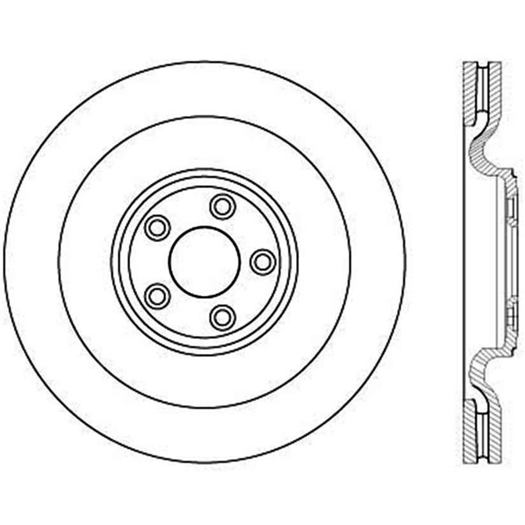 Sport Cross Drilled Brake Rotor