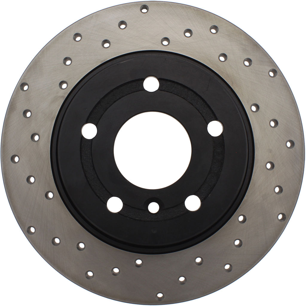 Stoptech 128.22004R - Sport Cross Drilled Brake Rotor