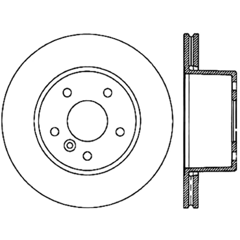 Sport Cross Drilled Brake Rotor