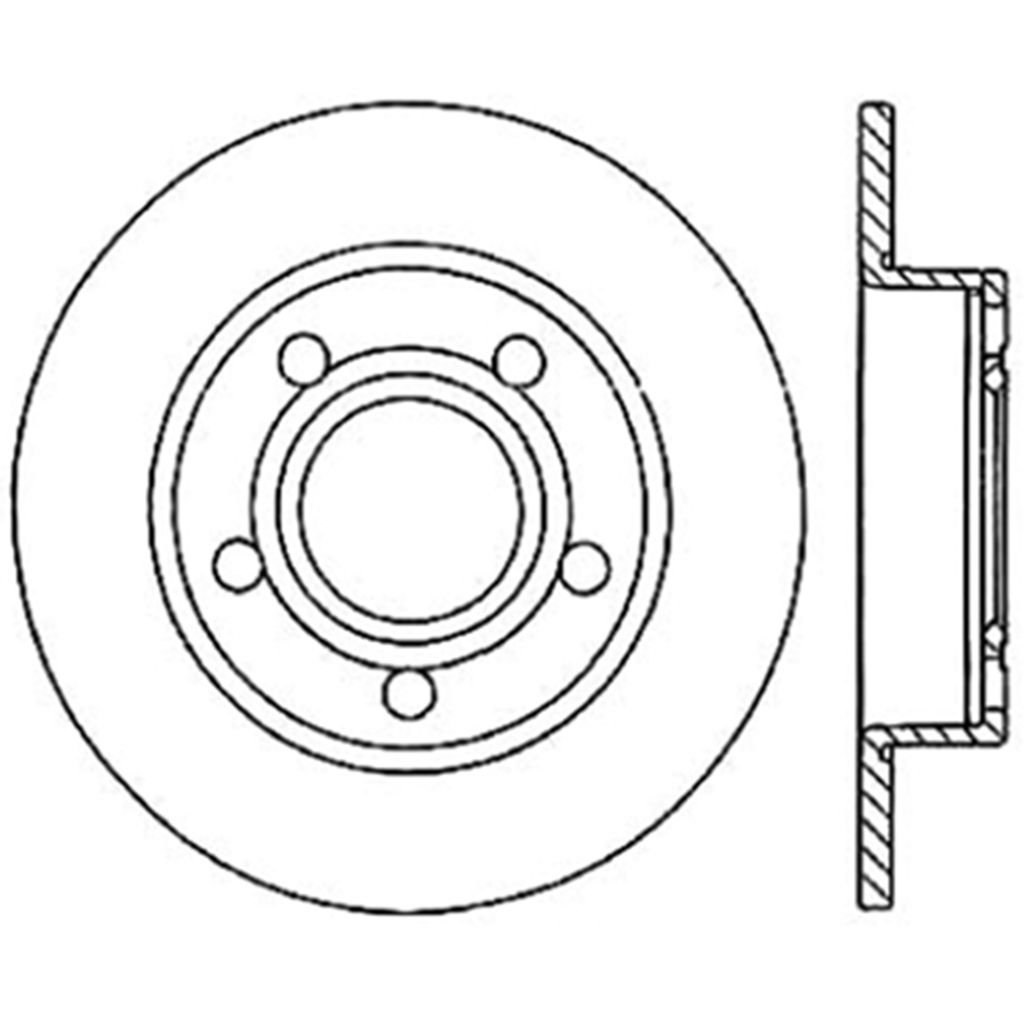 Sport Cross Drilled Brake Rotor
