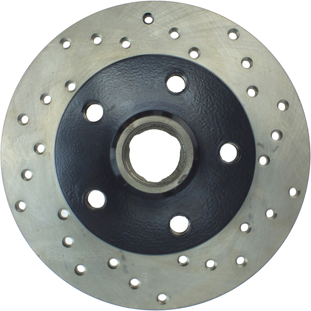 Stoptech 128.33035L - Sport Cross Drilled Brake Rotor