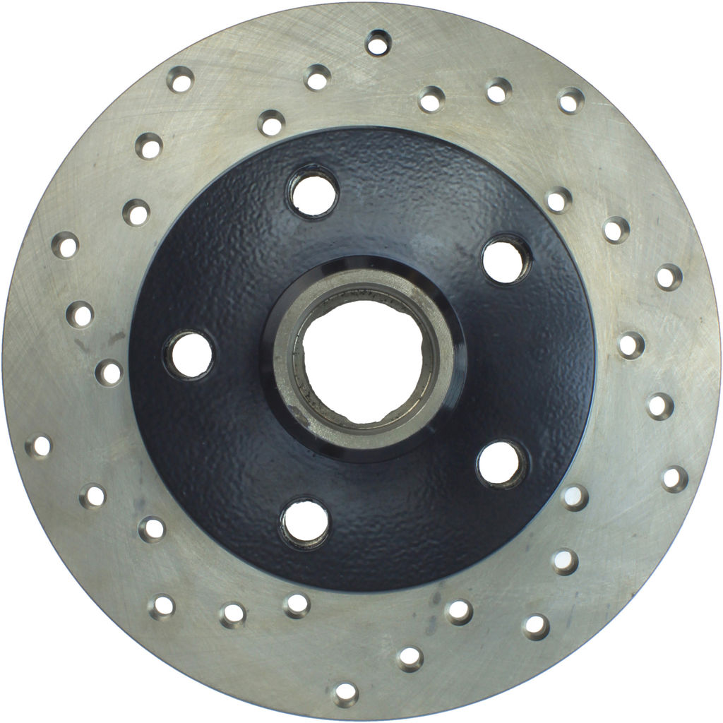 Stoptech 128.33035R - Sport Cross Drilled Brake Rotor