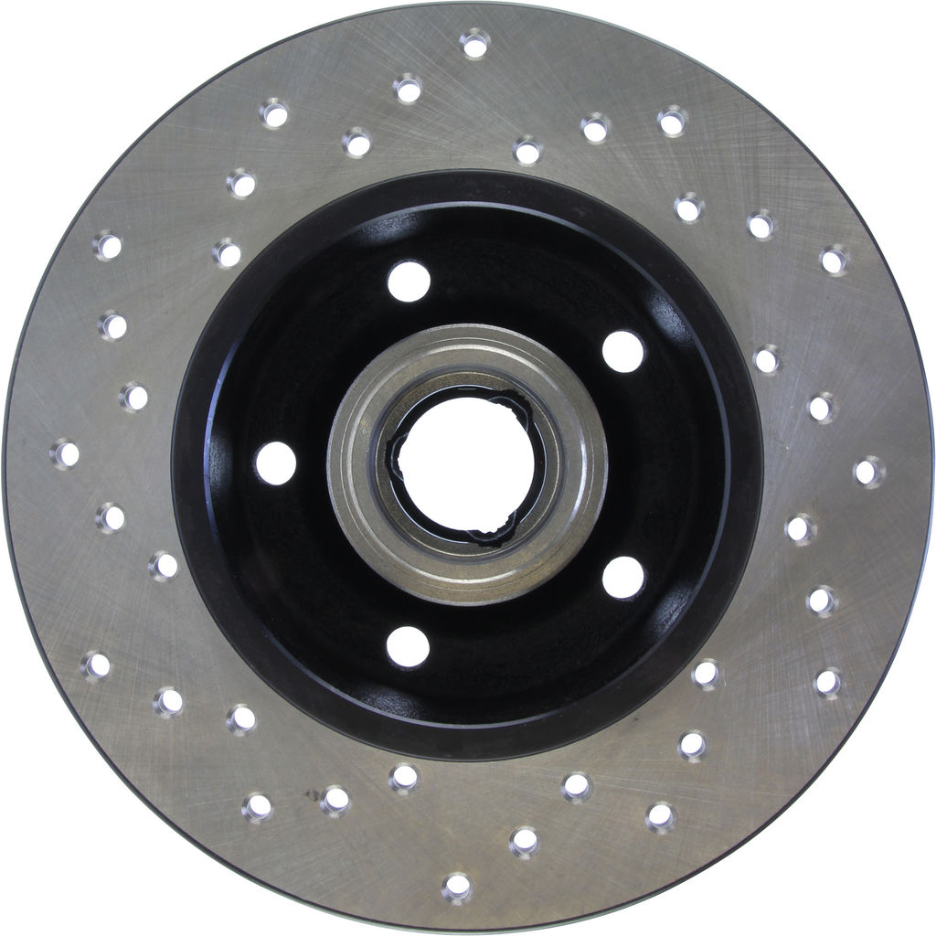 Stoptech 128.33048L - Sport Cross Drilled Brake Rotor