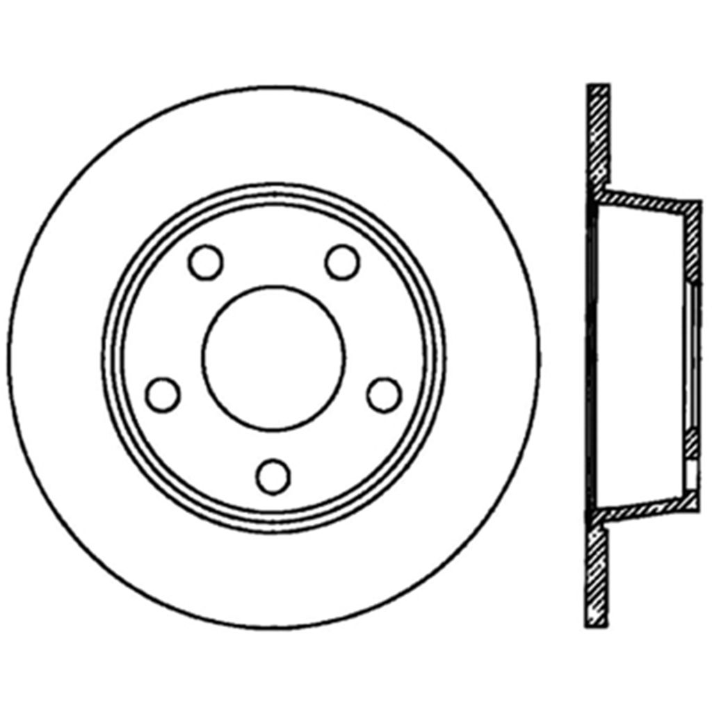 Sport Cross Drilled Brake Rotor