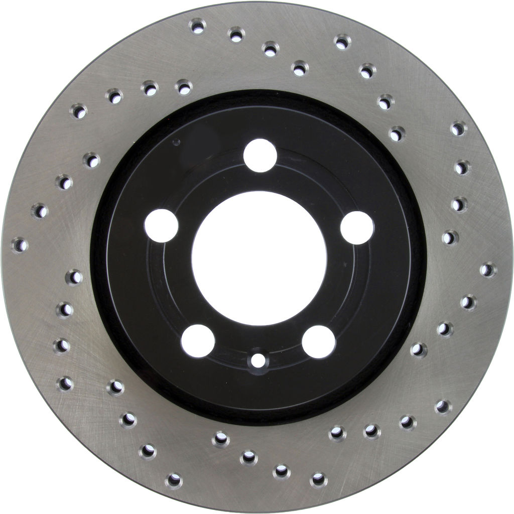 Stoptech 128.33069L - Sport Cross Drilled Brake Rotor