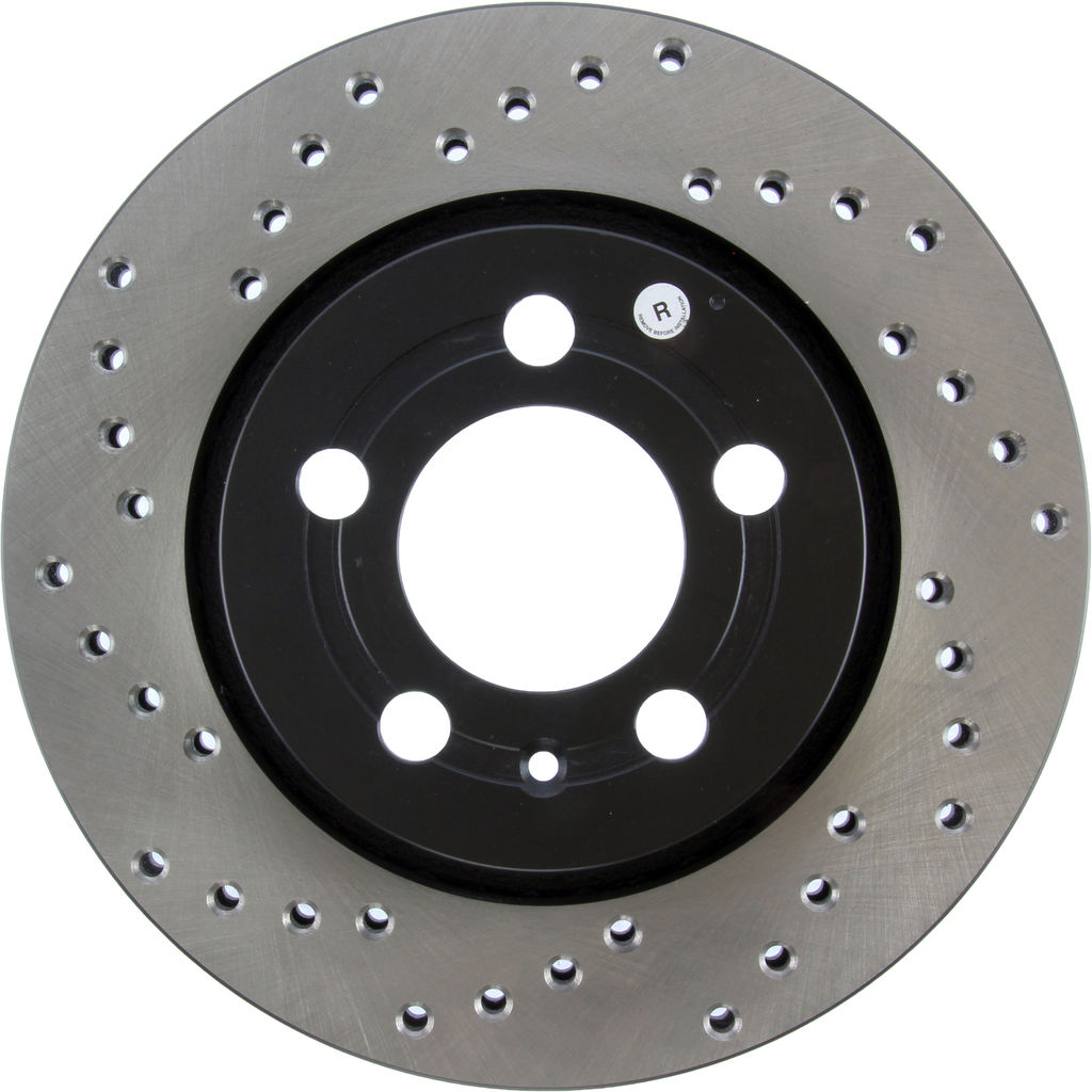 Stoptech 128.33069R - Sport Cross Drilled Brake Rotor