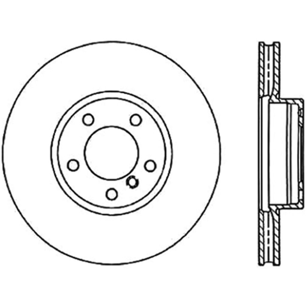 Sport Cross Drilled Brake Rotor
