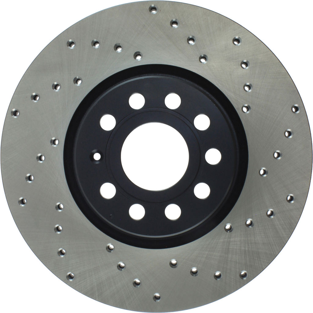 Stoptech 128.33098L - Sport Cross Drilled Brake Rotor