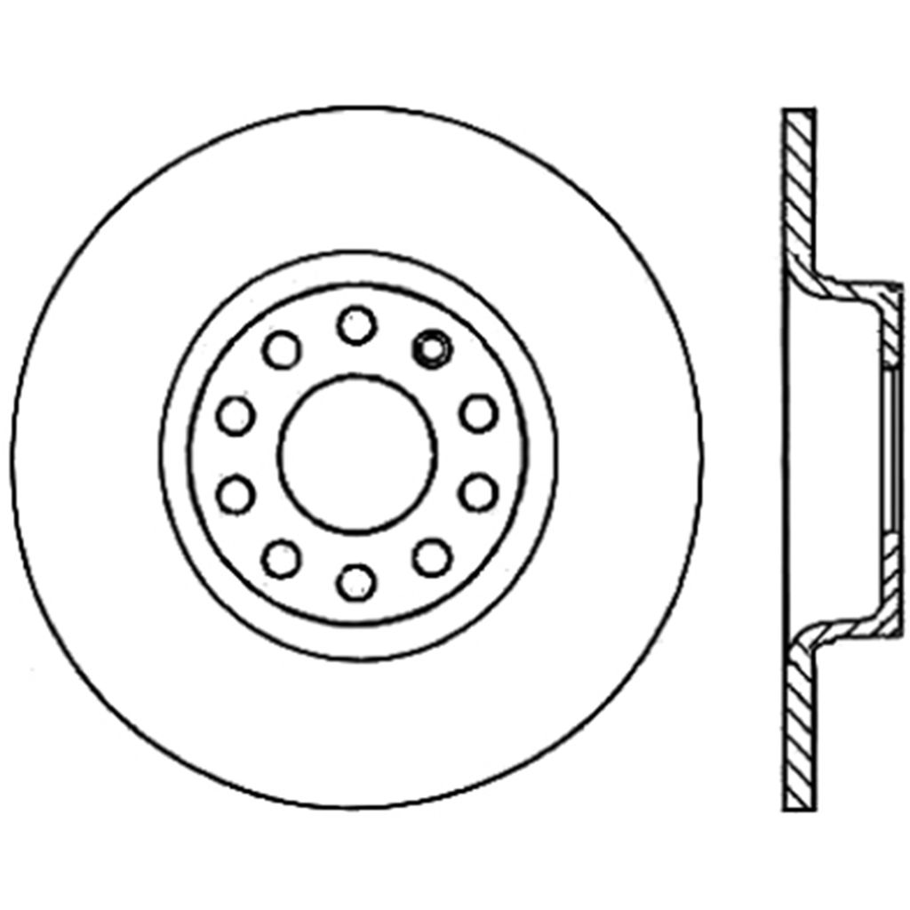 Sport Cross Drilled Brake Rotor